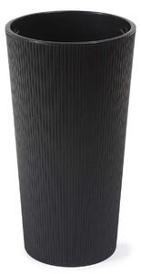PLASTOVÝ KVĚTINÁČ URBANIKA ECO 57X29,5 CM ČERNÁ