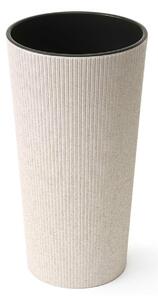 PLASTOVÝ KVĚTINÁČ URBANIKA ECO 46X25 CM BÉŽOVÁ