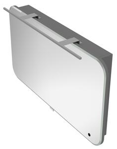 Kingsbath Velluto Grey 100 zrcadlová skříňka do koupelny s LED osvětlením