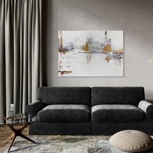 Obraz s ručně malovanými prvky 100x70 cm Horizon – Styler