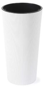 PLASTOVÝ KVĚTINÁČ URBANIKA ECO 57X29 CM BÍLÁ BS