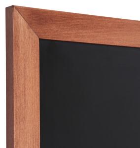 Dřevěná tabule 60 x 80 cm, světle hnědá