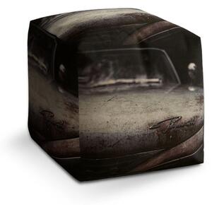 Sablio Taburet Cube Veterán Plymouth - 40x40x40 cm