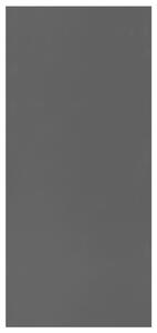 Knihovna/příborník - černá | 66x30x130 cm