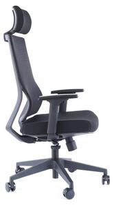 Kancelářská židle Claudio 1 + 1 ZDARMA, černá