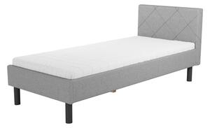 Rám postele BASIC ALBERTO 90x200 cm šedý