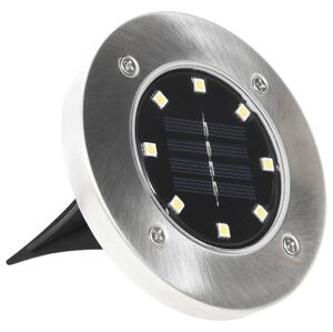 Solární světlo k zapíchnutí do země 8 ks LED RGB barva