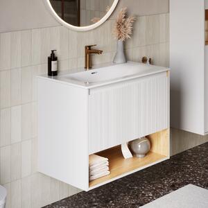 Umyvadlo Duravit s toaletní skříňkou BELDIVO 80 cm