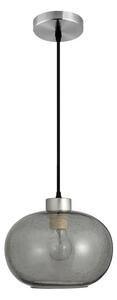Nova Luce Závěsné svítidlo JADE, 30cm, E27 1x12W Barva: Kouřové sklo