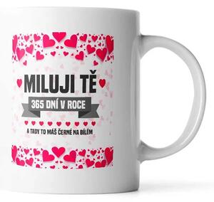 Sablio Hrnek Miluji Tě 365 dní v roce - 330 ml - standard