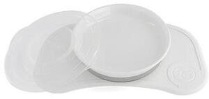Twistshake Podložka Click-mat Mini s talířem, bílá