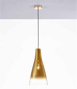 Nova Luce Závěsné svítidlo LIVTA, 23cm, E27 1x12W Barva: Zlatá