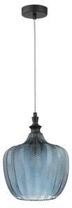 Nova Luce Závěsné svítidlo LONI, 24cm, E27 1x12W Barva: Kouřové sklo