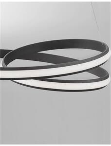 Nova Luce Závěsné svítidlo MALVI, LED 32W, 3000K Barva: Černá