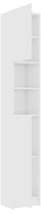 Koupelnová skříňka Wendover - 32 x 25,5 x 190 cm | bílá vysoký lesk