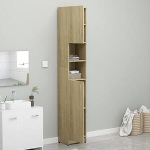 Koupelnová skříňka Wendover - 32 x 25,5 x 190 cm | dub sonoma