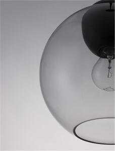 Nova Luce Závěsné svítidlo MIDORI, 24cm, E27 1x12W Barva: Růžové sklo