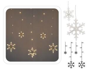 Bestent Světelný řetěz 156LED 5m teplý bílý Snowflakes