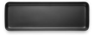 Černý kameninový servírovací talíř Eva Solo Nordic, 37 x 13 cm