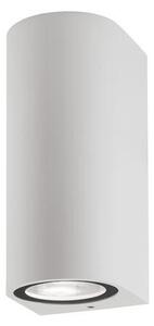 Nova Luce Venkovní nástěnné svítidlo NERO, GU10 2x7W IP54 Barva: Bílá