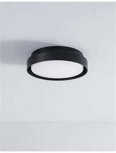 Nova Luce Venkovní stropní svítidlo OLIVER, LED 20W 3000K 92st. IP65 Barva: Černá