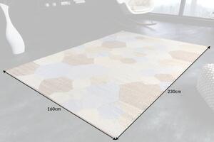 Koberec ORGANIC 230x160 CM vícebarevný Textil | Kusové koberce | Obdelníkové