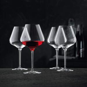 Sada 4 sklenic na červené víno z křišťálového skla Nachtmann ViNova Balloon, 840 ml