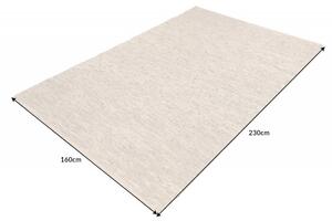 Koberec PURE 230x160 CM béžový Textil | Kusové koberce | Obdelníkové