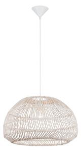 Nova Luce Závěsné svítidlo MELODY přírodní ratan, 50,5cm, E27 1x12W