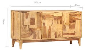 Příborník Stamper - masivní sheeshamové dřevo | 145x40x76 cm