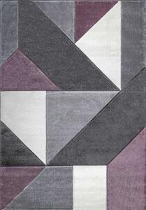 Ayyildiz Hali Kusový koberec Warner 4205A fialový BARVA: Fialová, ROZMĚR: 140x200 cm