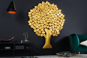Zlatá nástěnná dekorace Tree of Life
