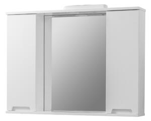 Kingsbath Marco 95 závěsná koupelnová skříňka se zrcadlem a osvětlením