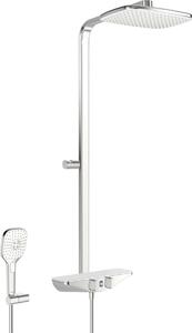 Sprchový systém Hansa EMOTION s termostatickou baterií bílá/chrom 5865017282