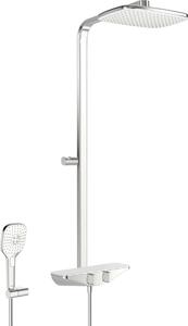 Sprchový systém Hansa EMOTION s termostatickou baterií bílá/chrom 5865017182