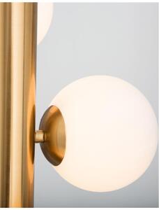 Nova Luce Závěsné svítidlo JAKLIN opálové sklo, G9 5x5W