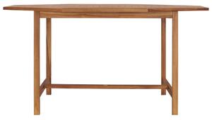 Zahradní stůl 150 x 150 x 75 cm masivní teakové dřevo