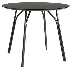 Jídelní stůl "Tree", 90 cm, 3 varianty - Woud Varianta: černá, černé nohy