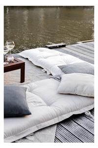 Tmavě šedý variabilní futon vhodný do exteriéru Karup Design OUT™ Sit&Sleep Dark Grey