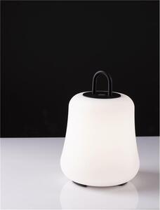 Nova Luce Venkovní stolní lampa JIGRA, LED 2W 3000K 3,7V, IP54 vypínač na těle / USB kabel
