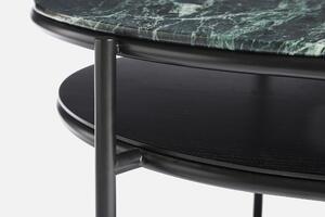 Konferenční stolek "Verde", 2 varianty - Woud Varianta: černý mramor