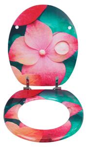 Záchodové prkénko 37,5 x 44 cm Flower – Allstar