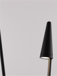 Nova Luce Venkovní sloupkové svítidlo MABEL, LED 17W 3000K 36st. IP54 délka kabelu 35 cm