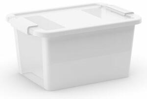 Úložný Bi box L 40 litrů kombinace průhledná bílá
