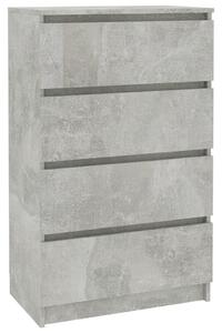 Příborník Durk - 60x35x98,5 cm | betonově šedý