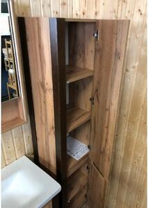 Kingsbath Queen Wotan Oak 190 vysoká skříňka do koupelny