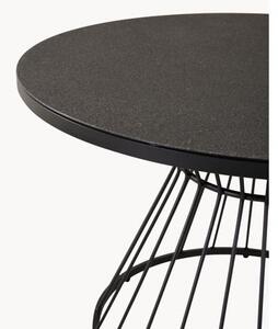 Kulatý jídelní stůl se spraystone deskou Tropea, Ø 110 cm
