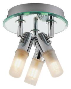 Lindby - Zela 3 Stropní Lampa Chrome/WhiteLindby - Lampemesteren