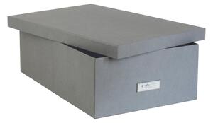 Sada 3 šedých úložných krabic Bigso Box of Sweden Inge