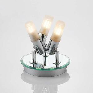 Lindby - Zela 3 Stropní Lampa Chrome/WhiteLindby - Lampemesteren